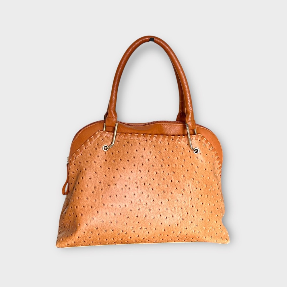 Cato Orange Satchel Bag